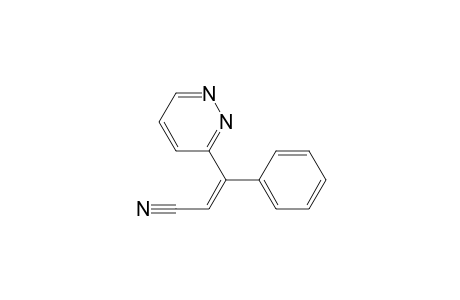 (Z)-3-phenyl-3-(3'-pyridazinyl) propenenitrile