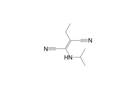 2-Butenedinitrile, 2-ethyl-3-[(1-methylethyl)amino]-, (Z)-