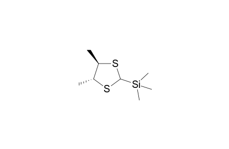 (trans)-4,5-Dimethyl-2-(trimethylsilyl)-1,3-dithiolane