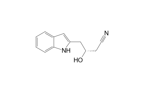 (R)-3-Hydroxy-4-(2-indolyl)butyrinitrile