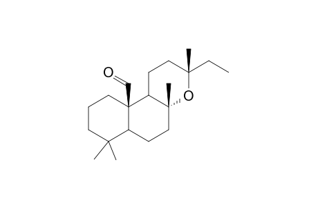 8.alpha.,13-Epoxylabdane-20-al
