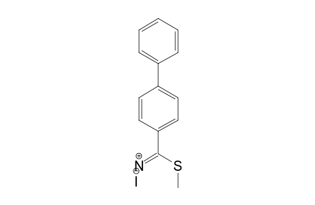 METHYL-[1,1']-BIPHENYL-4-CARBOXIMIDOTHIONATE-HYDROIODIDE
