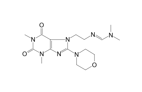 N'-[2-(1,3-Dimethyl-8-morpholin-4-yl-2,6-dioxo-1,2,3,6-tetrahydro-purin-7-yl)-ethyl]-N,N-dimethyl-formamidine