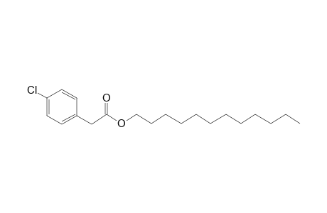 Phenylacetic acid, 4-chloro-, dodecyl ester