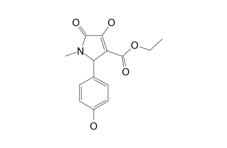 ETHYL-2-(4-HYDROXYPHENYL)-4-HYDROXY-1-METHYL-5-OXO-2,5-DIHYDRO-1H-PYRROLE-3-CARBOXYLATE