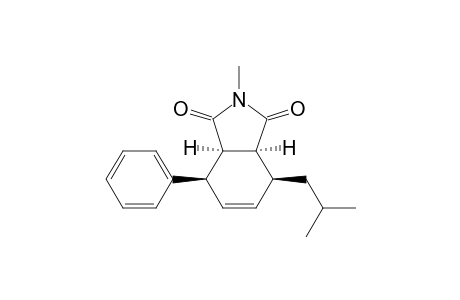 1H-Isoindole-1,3(2H)-dione, 3a,4,7,7a-tetrahydro-2-methyl-4-(2-methylpropyl)-7-phenyl-, (3a.alpha.,4.beta.,7.beta.,7a.alpha.)-(.+-.)-