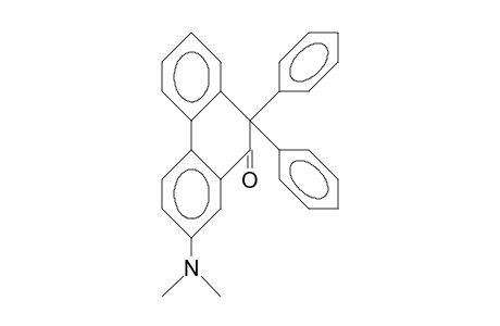 7-Dimethylamino-10,10-diphenyl-9-phenanthrone