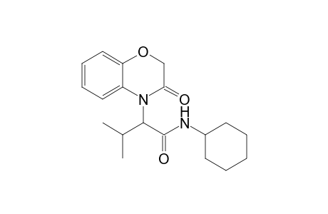 N-Cyclohexyl-3-methyl-2-{3-oxo-2H-benzo[b][1,4]oxazin-4(3H)-yl}butanamide