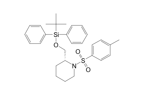 (2R)-O-(tert-Butyldiphenylsilyl)-1-(p-tolylsulfonyl)piperidine-2-methanol