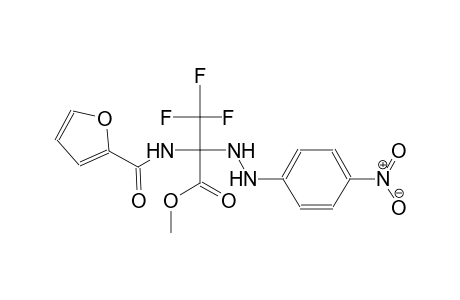 methyl 3,3,3-trifluoro-2-(2-furoylamino)-2-[2-(4-nitrophenyl)hydrazino]propanoate