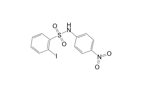 2-Iodo-N-(4-nitrophenyl)benzenesulfonamide