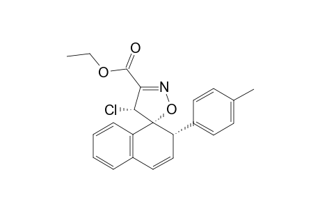 2-p-Tolylnaphthyl-spiro-1,3'-4'-chloro-5'-ethoxycarbonylisoxazoline