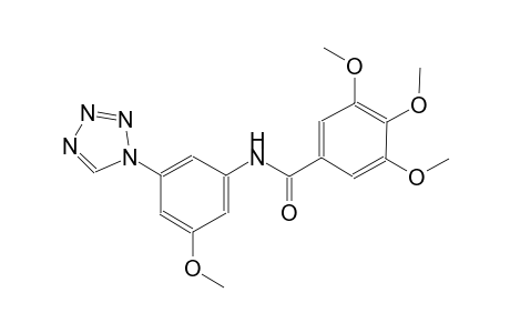 benzamide, 3,4,5-trimethoxy-N-[3-methoxy-5-(1H-tetrazol-1-yl)phenyl]-