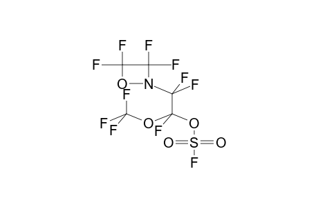 2-[2-FLUOROSULPHONYLOXY-2-(TRIFLUOROMETHOXY)TRIFLUOROETHYL]TETRAFLUORO-1,2-OXAZETIDINE