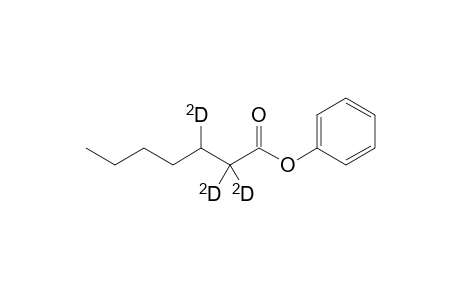 Phenyl 2,2,3-trideuterioheptanoate