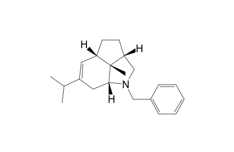 (1S,4R,8S,11R)-3-Benzyl-6-isipropyl-11-methyl-3-azatricyclo[6.2.1.0(4,11)]undec-6-ene
