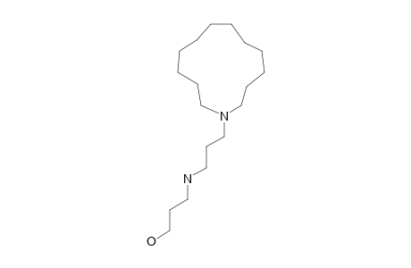 3-[3-(1-azacyclotridec-1-yl)propylamino]propan-1-ol