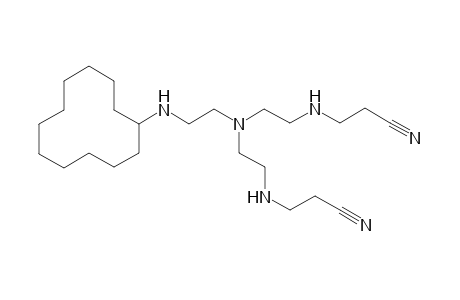 3,3'-[[[2-(Cyclododecylamino)ethyl]imino]bis(2,1-ethanediylimino)]bis[propanenotrile]