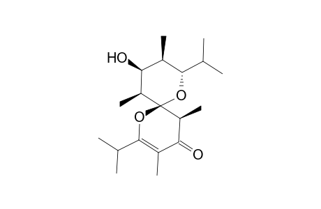 (5S,6R,8S,9R,10S,11S)-10-Hydroxy-2,8-diisopropyl-3,5,9,11-tetramethyl-1,7-dioxa-spiro[5.5]undec-2-en-4-one