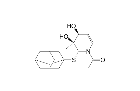 3,4-pyridinediol, 1-acetyl-1,2,3,4-tetrahydro-3-methyl-2-(tricyclo[3.3.1.1(3,7)]dec-1-ylthio)-, (2.alpha.,3.beta.,4.beta.)-