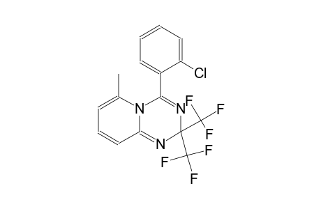 4-(2-Chloro-phenyl)-6-methyl-2,2-bis-trifluoromethyl-2H-pyrido[1,2-a][1,3,5]triazine