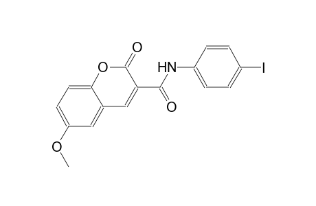 N-(4-Iodophenyl)-6-methoxy-2-oxo-2H-chromene-3-carboxamide