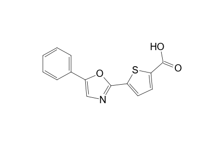 5-(5-phenyl-1,3-oxazol-2-yl)thiophene-2-carboxylic acid