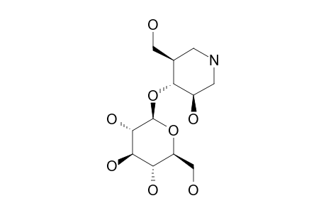 (3R,4R,5R)-4-(BETA-D-GLUCOPYRANOSYL)-OXY-3-HYDROXY-5-(HYDROXYMETHYL)-PIPERIDINE