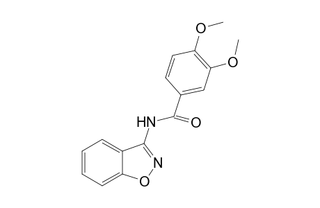 Benzamide, N-(1,2-benzisoxazol-3-yl)-3,4-dimethoxy-