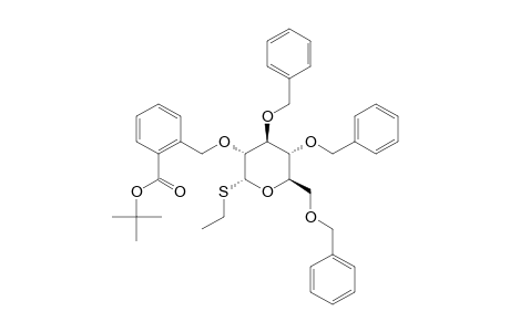 ETHYL-3,4,6-TRI-O-BENZYL-2-O-(2-TERT.-BUTYLOXYCARBONYLBENZYL)-1-THIO-ALPHA-D-GLUCOPYRANOSIDE