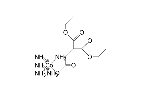 Diethyl (3-carboxy-aspartato)-tetraamino cobalt dication