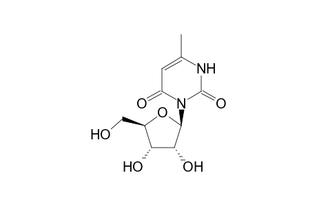3-[(2R,3R,4S,5R)-3,4-dihydroxy-5-(hydroxymethyl)-2-oxolanyl]-6-methyl-1H-pyrimidine-2,4-dione