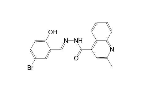 N'-[(E)-(5-bromo-2-hydroxyphenyl)methylidene]-2-methyl-4-quinolinecarbohydrazide