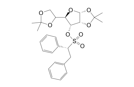 1,2:5,6-Di-O isopropylidene-.alpha.,D-allofuranose-3-O-(R)-1,2-Diphenyl-1-ethanesulfonyl