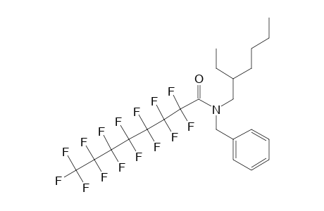 Pentadecafluorooctanoylamide, N-benzyl-N-(2-ethylhexyl)-