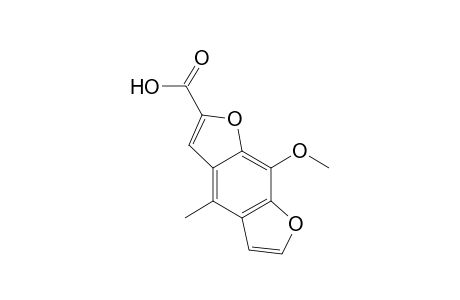 Benzo[1,2-b:5,4-b']difuran-2-carboxylic acid, 8-methoxy-5-methyl-