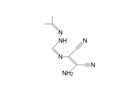 (Z)-N3-(2-Amino-1,2-dicyano-vinyl)-N1-(isopropylidene)-formamidrazone