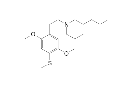 N-Pentyl-N-propyl-2,5-dimethoxy-4-methylthiophenethylamine