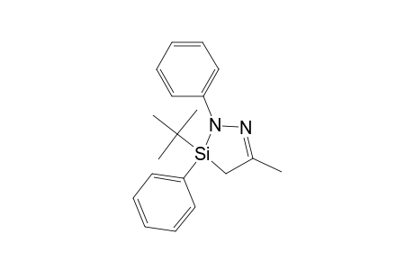 3-TERT.-BUTYL-5-METHYL-2,3-DIPHENYL-1,2-DIAZA-3-SILA-5-CYCLOPENTENE