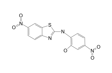 2-N-(2-HYDROXY-4-NITROPHENYL)-6-NITRO-BENZOTHIAZOLE