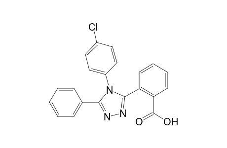 2-4'-(4"-Chlorophenyl)-5-phenyl-4H-1',2',4'-triazol-3'-yl)benzoicacid