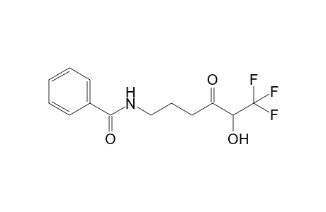 N-(6,6,6-trifluoro-5-hydroxy-4-keto-hexyl)benzamide