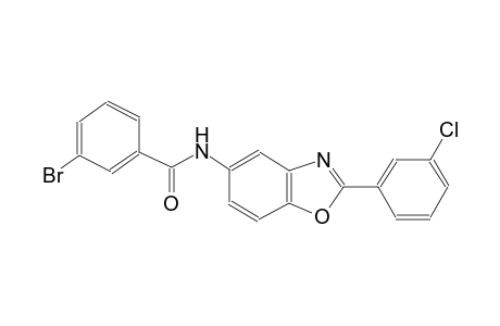 benzamide, 3-bromo-N-[2-(3-chlorophenyl)-5-benzoxazolyl]-