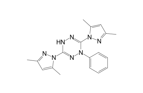 1-Phenyl-3,6-bis(3',5'-dimethylpyrazol-1'-yl)-1,4-dihydro-1,2,4,5-tetrazine