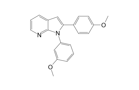 1-(3-Methoxyphenyl)-2-(4-methoxyphenyl)-1H-pyrrolo[2,3-b]pyridine