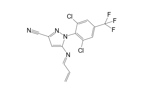 (E)-5-(Allylideneamino)-1-(2,6-dichloro-4-(trifluoromethyl)phenyl)-1H-pyrazole-3-carbonitrile