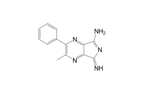 7-Amino-5-imino-3-methyl-2-phenyl-5H-pyrrolo[3,4-b]pyrazine