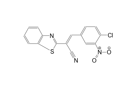 2-benzothiazoleacetonitrile, alpha-[(4-chloro-3-nitrophenyl)methylene]-