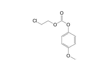 Carbonic acid, 2-chloroethyl 4-methoxyphenyl ester