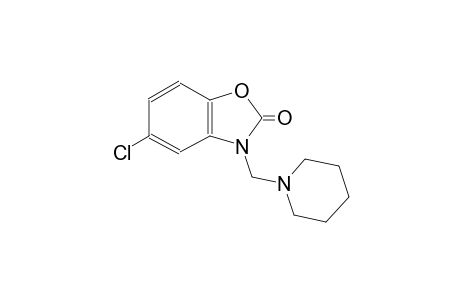 5-chloro-3-(1-piperidinylmethyl)-1,3-benzoxazol-2(3H)-one